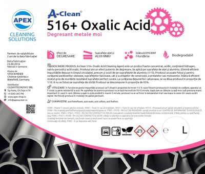 Degresant metale moi A-Clean 516+ Oxalic Acid Cleaning 28kg