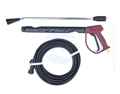 Aparat de spalat cu presiune apa calda trifazic AR, 5,5 kW, 1450 prm, 200 bar, 15l/min
