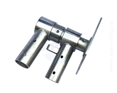 Suport tavan brat rotativ dublu, 1/4F-1/4F, 250 bar