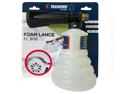 Lance Spumare FL806, 1L, 1,25 mm, original Tecomec
