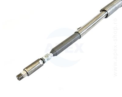 Brat rotativ Z self service INOX cu suport, 1550 mm, G3/8M