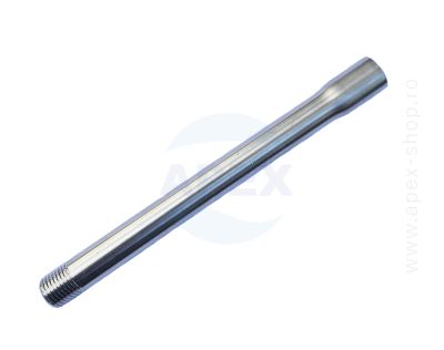 Tija lance spalare inox, 150mm, 1/4 M - 1/4