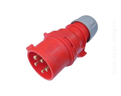 Fisa Industriala 5P 16A Mobil IP44 PCE