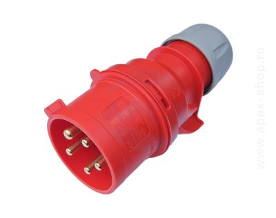 Fisa Industriala 5P 32A Mobil IP44 PCE