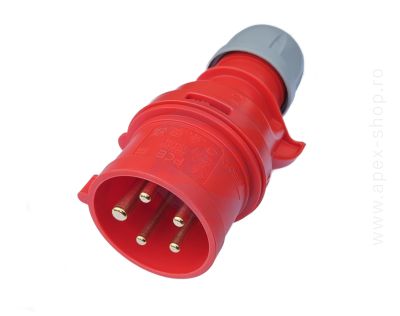 Fisa Industriala 5P 16A Mobil IP44 PCE
