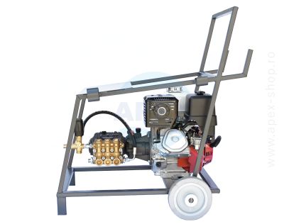 Grup de spălare cu presiune Annovi Reverberi XW 30.15 complet echipată, Motor Honda GX390 (Benzină), 30 L/min, Șasiu mobil