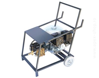 Grup de spălare cu presiune Annovi Reverberi XW 30.15 complet echipată, Motor Honda GX390 (Benzină), 30 L/min, Șasiu mobil
