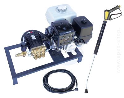 Motopompă de înaltă presiune 300 bar Udor BL 4.0/44 W - Honda GX390 cu kit spălare, furtun 20m