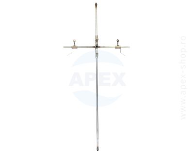 Suport universal din inox, reglabil pentru spălarea cisternelor, max 250 bar